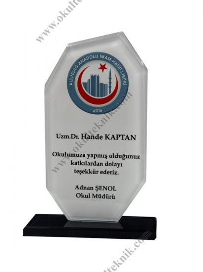 Cam Kristal Plaket