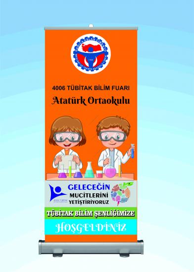 Tübitak Bilim Fuarı Roll Up-1