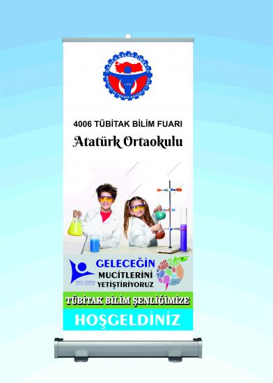 Tübitak Bilim Fuarı Roll Up-2