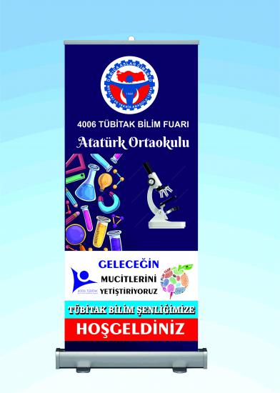 Tübitak Bilim Fuarı Roll Up-4